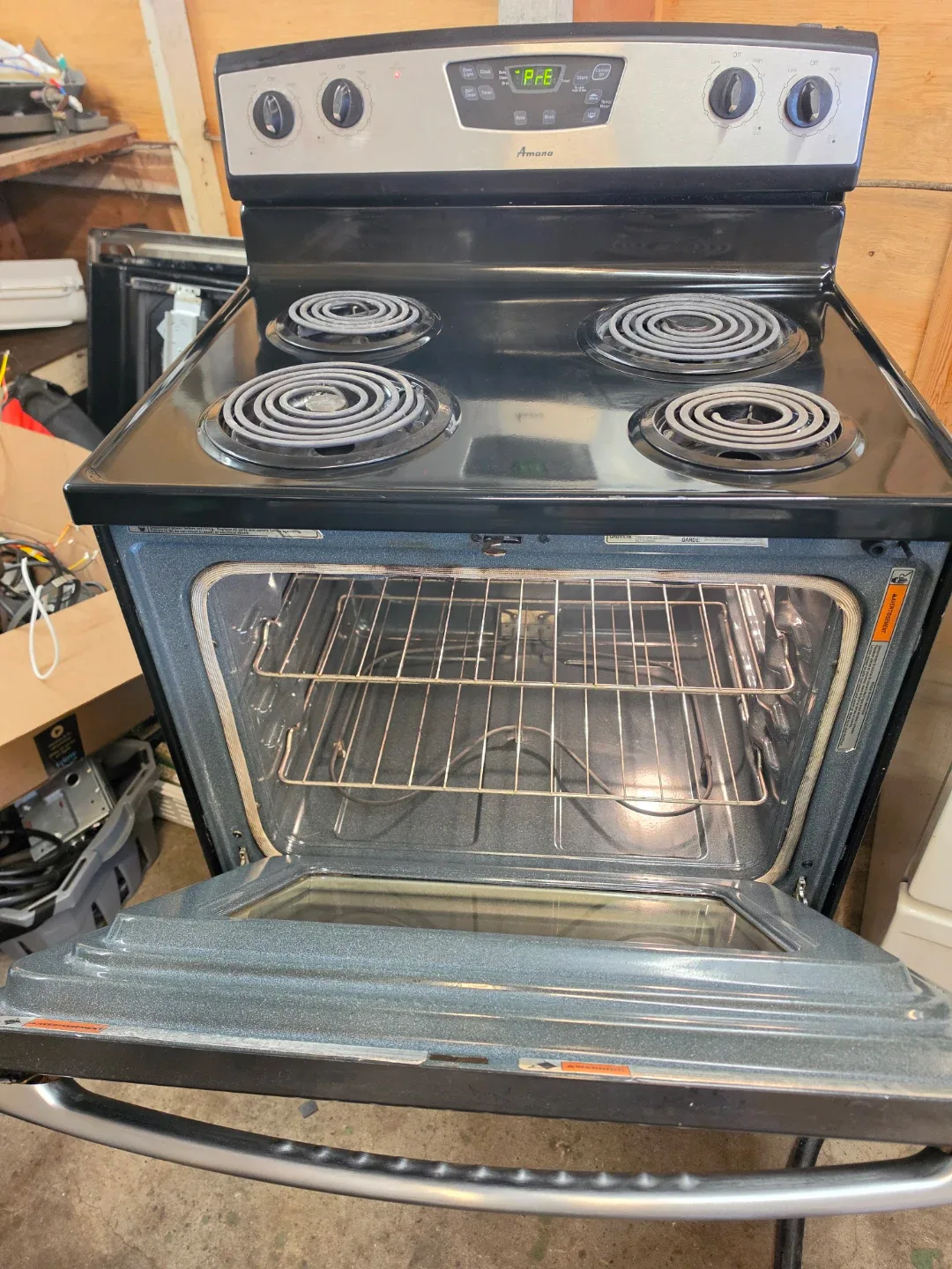 Amana Stainless Steel Electric Coil Range 30" - Delivery - photo 4