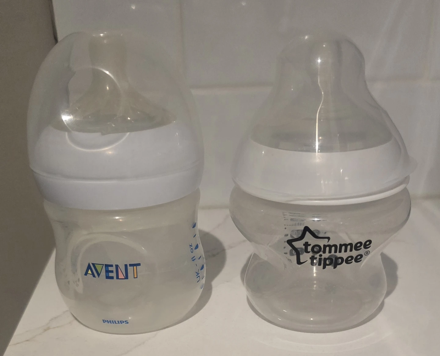 Nuk, Philips Avent, Tommee Tippee Baby Bottles