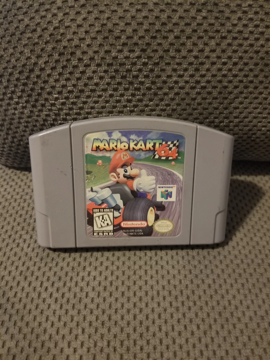 Mario Kart 64 Nintendo 64 Game Cartridge