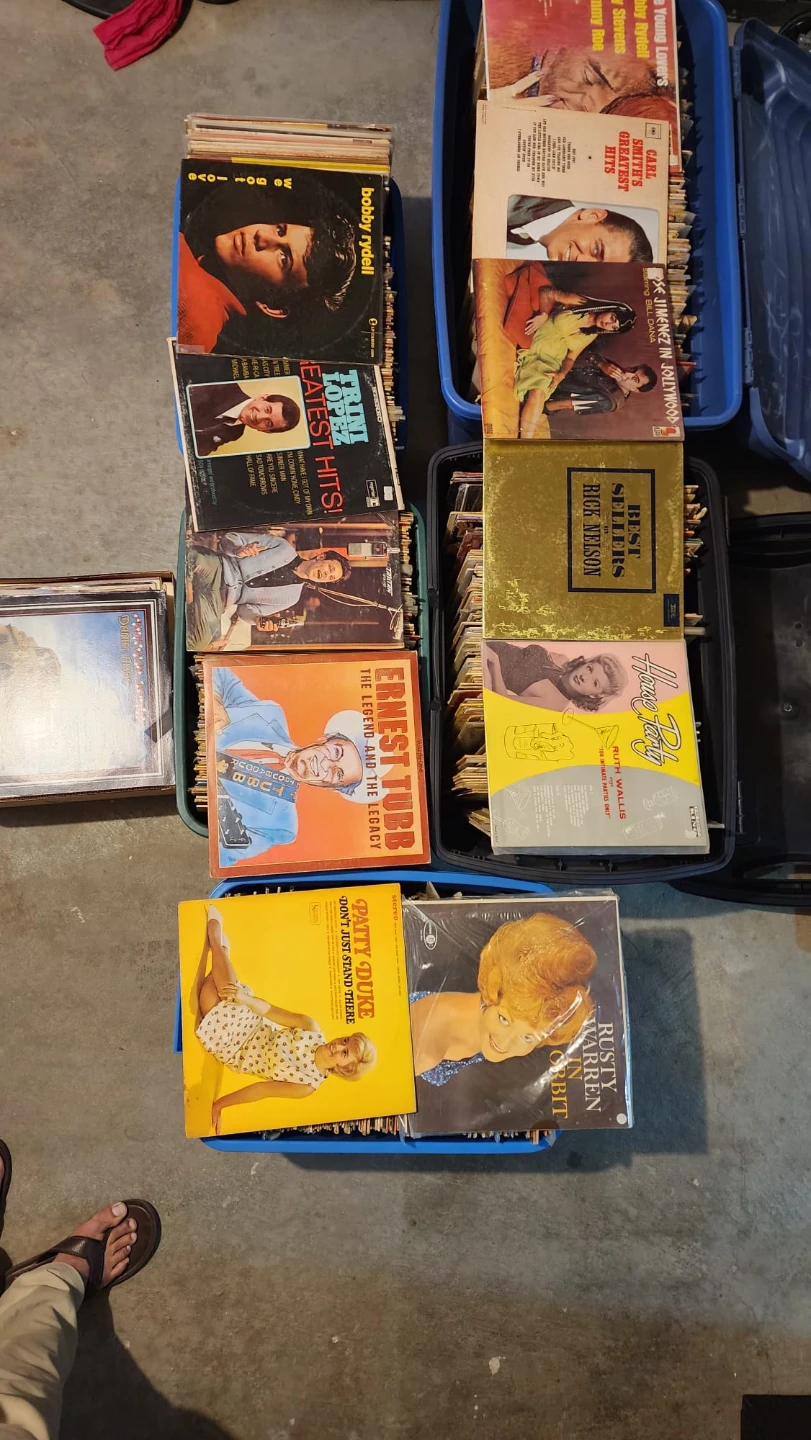 Collection of Vinyl Records