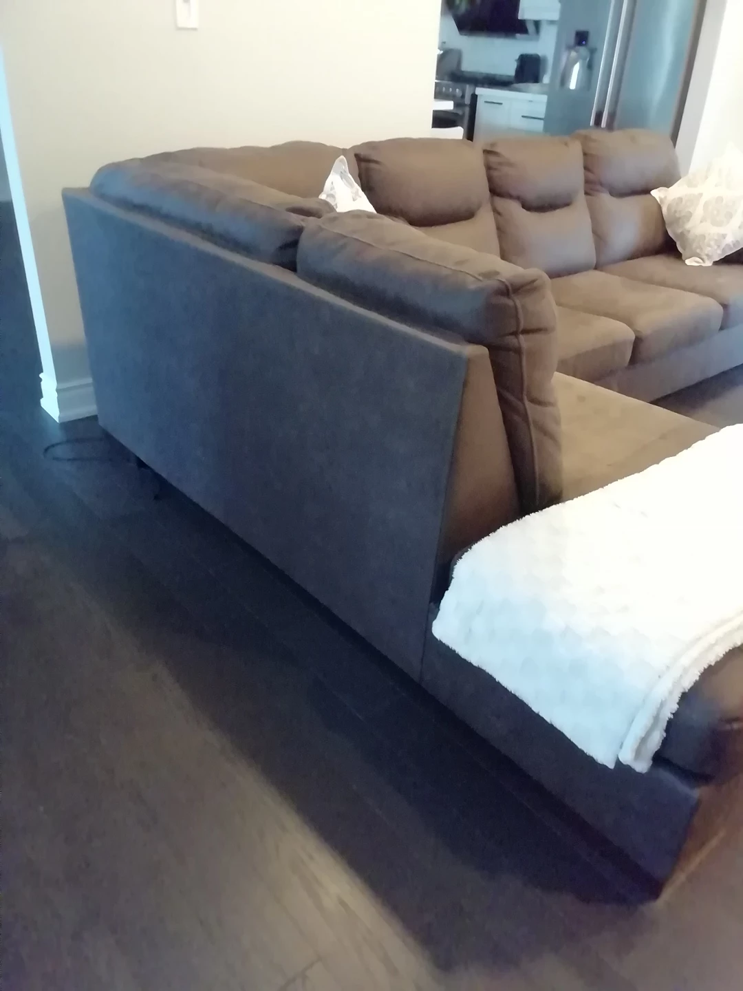 Brown Sectional Couch - photo 5