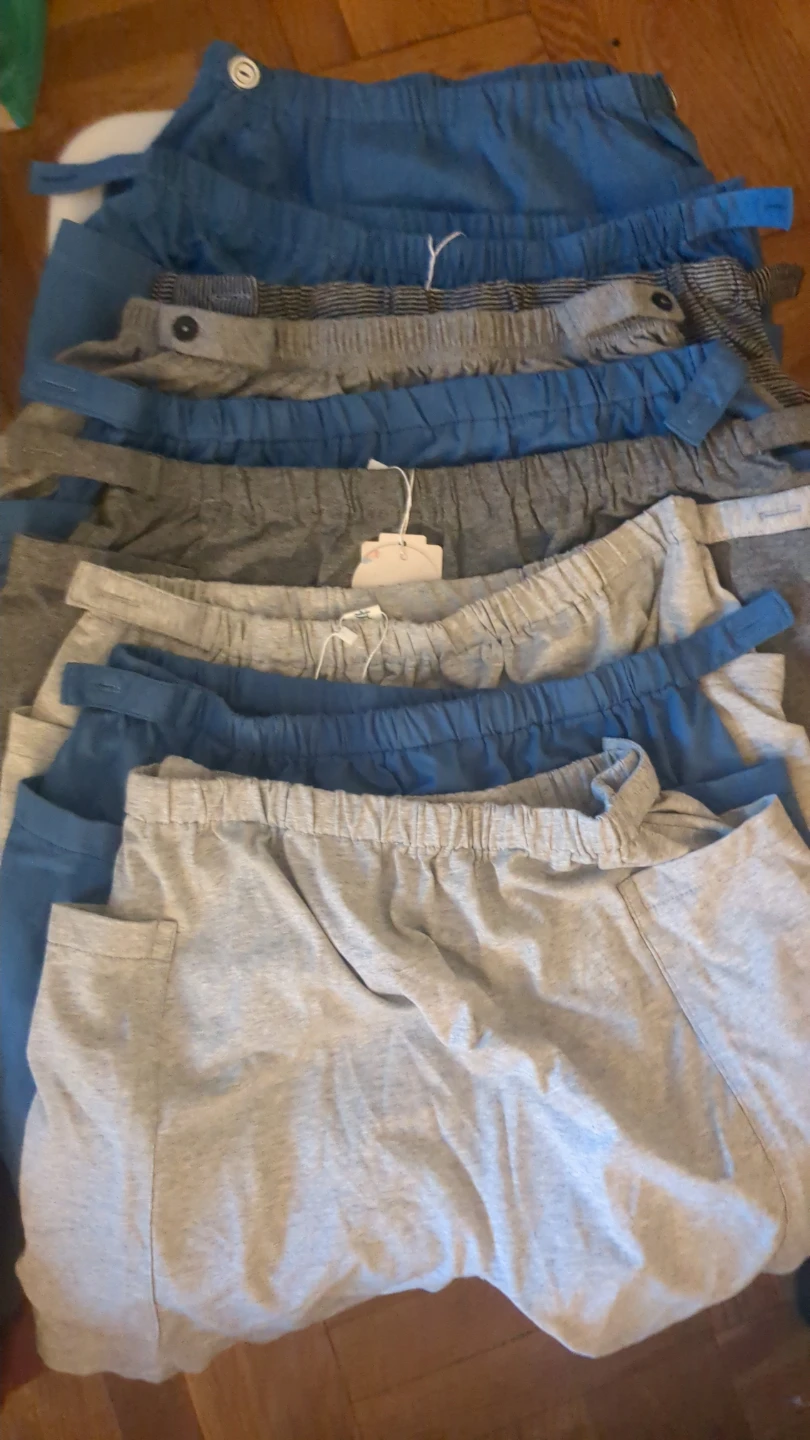 9 pairs of Unisex underwear/shorts