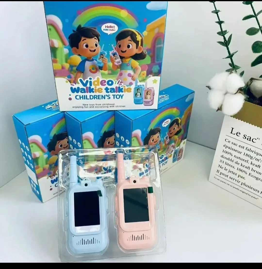 Video Walkie Talkie Children's Toy Set - Pink and Blue - photo 2