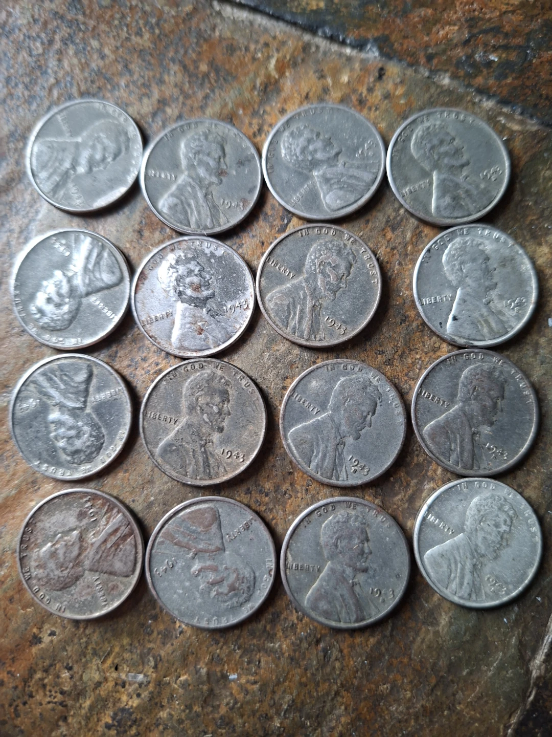1943 Steel Wheat Cents Collection - photo 2