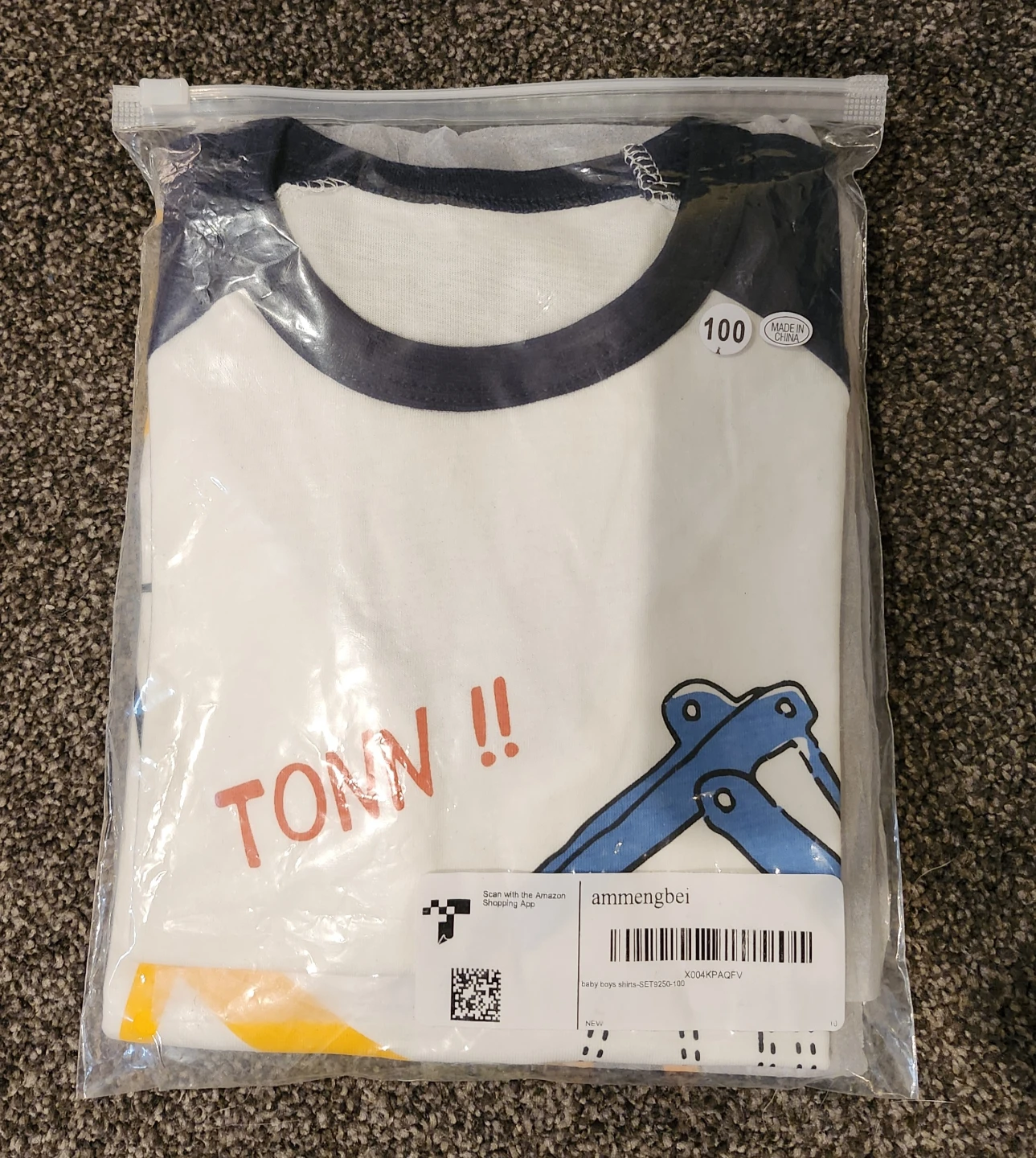 Kids Excavator Graphic T-Shirts - 3 Pack⚽ - photo 2