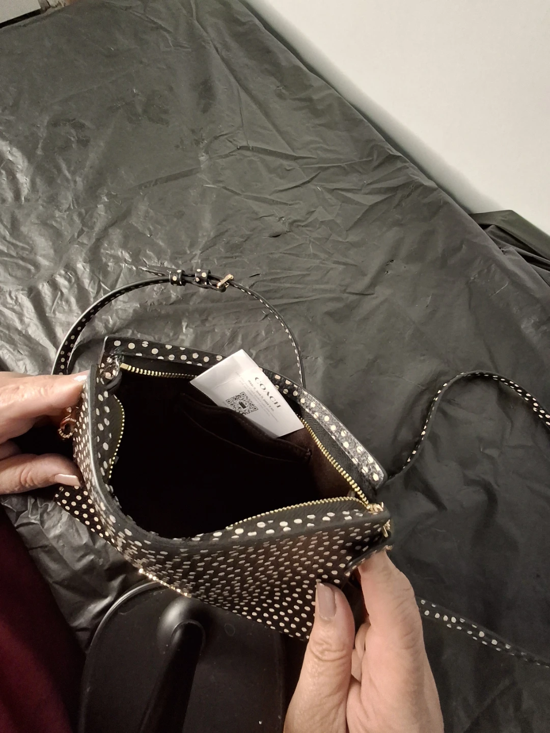 Coach Polka Dot Crossbody Bag - photo 4