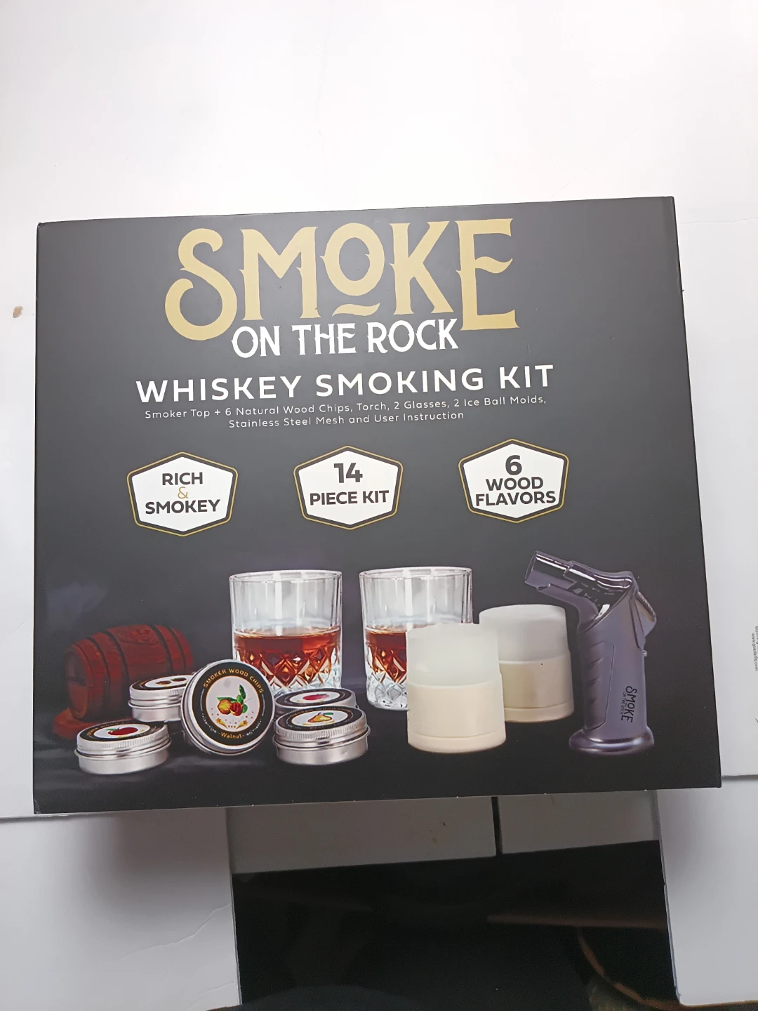Smoke on the Rock Whiskey Smoking Kit