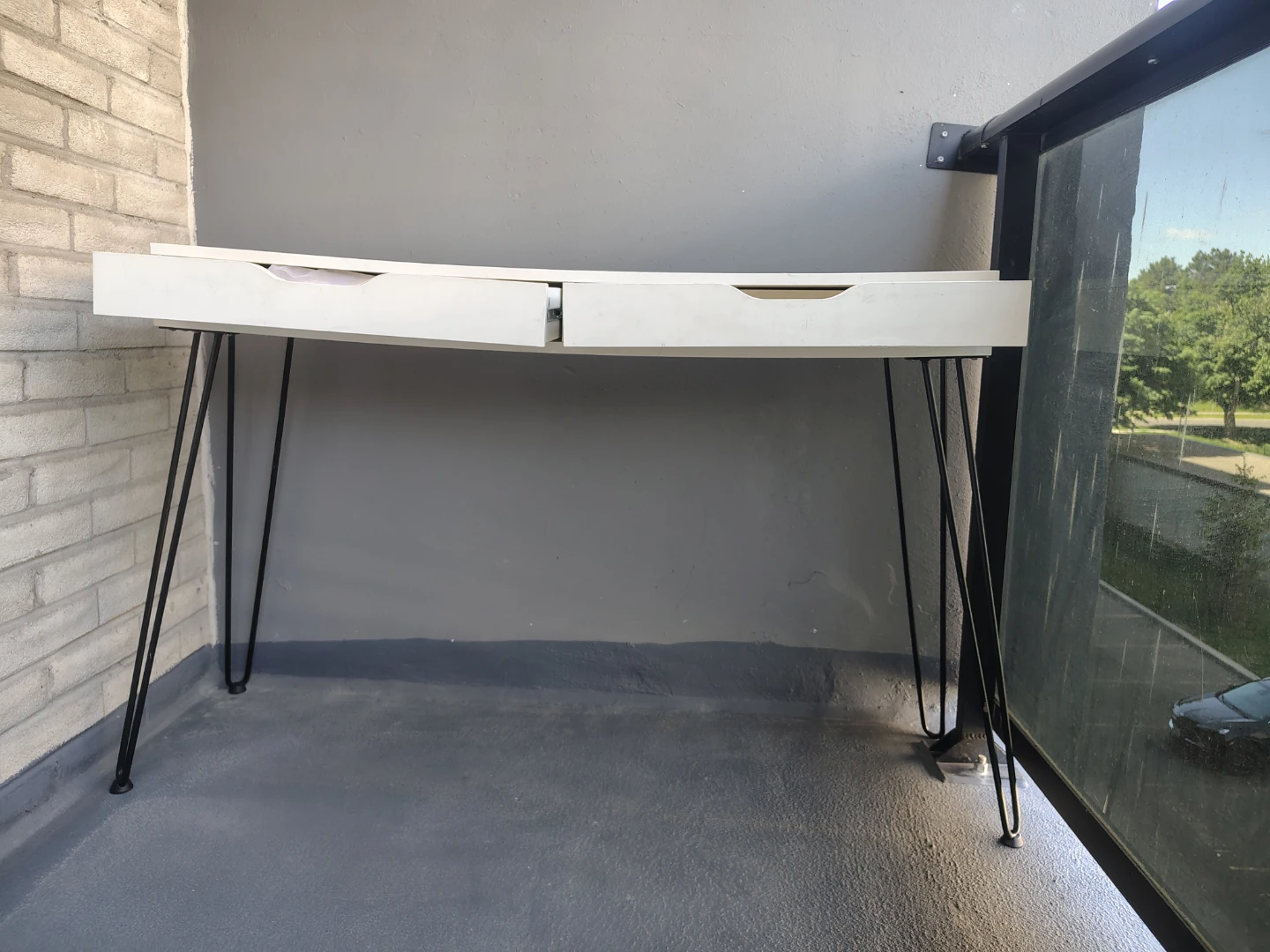 $30 DEAL: Multi-Purpose IKEA Hack Console / Slim Desk / Vanity