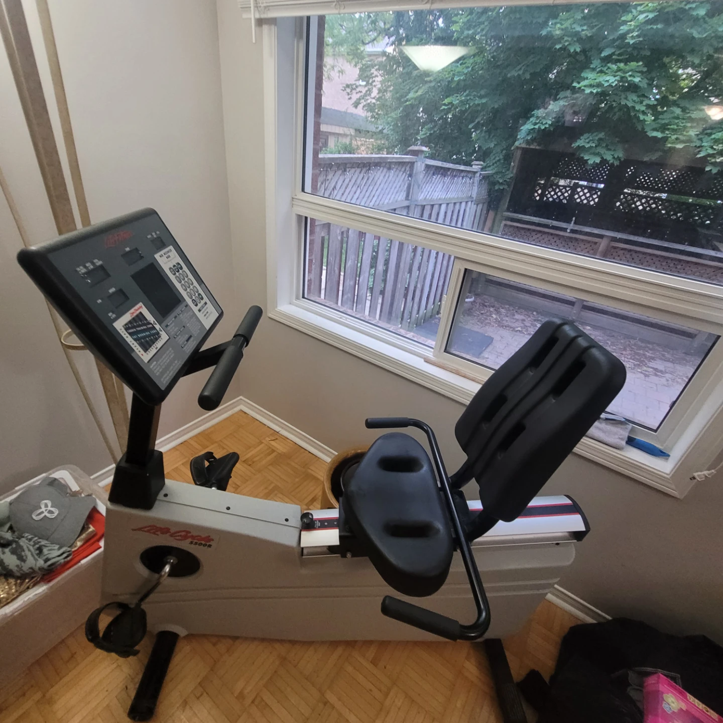 Life Fitness Recumbent Bike