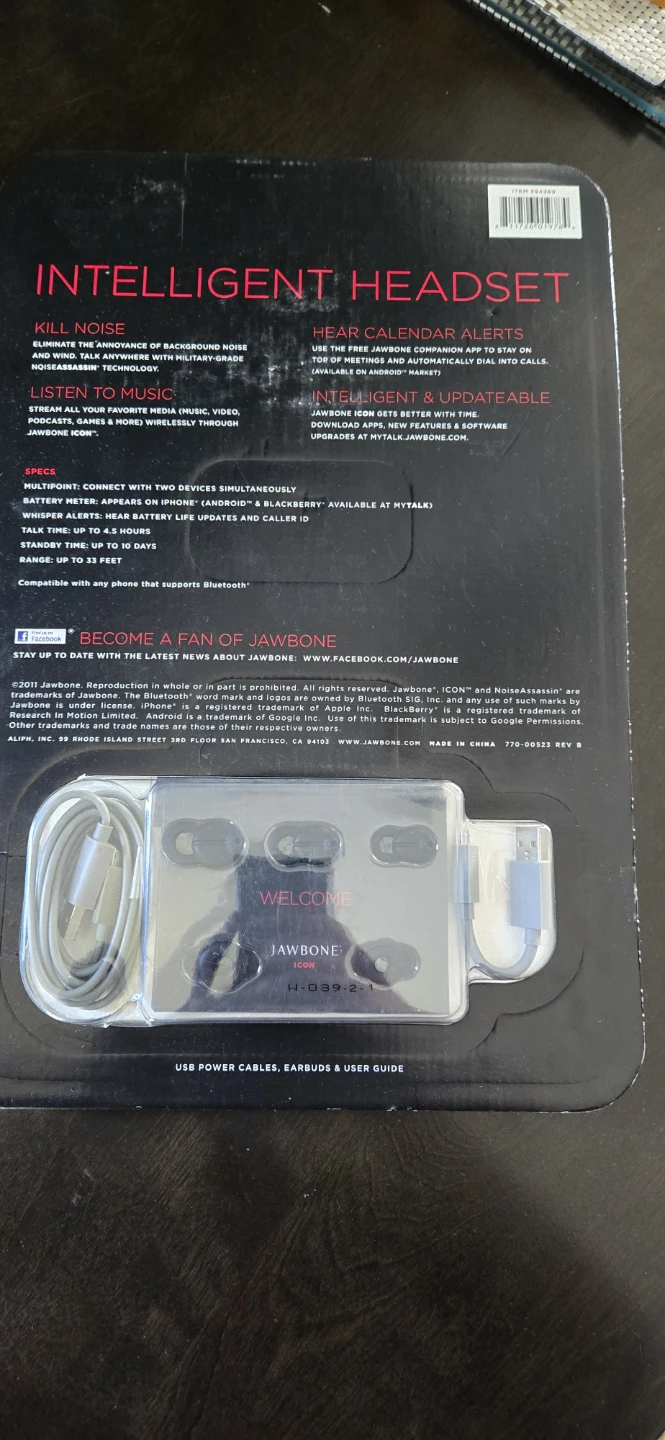 Jawbone ICON Bluetooth Headset with Bonus Car Charger - photo 4