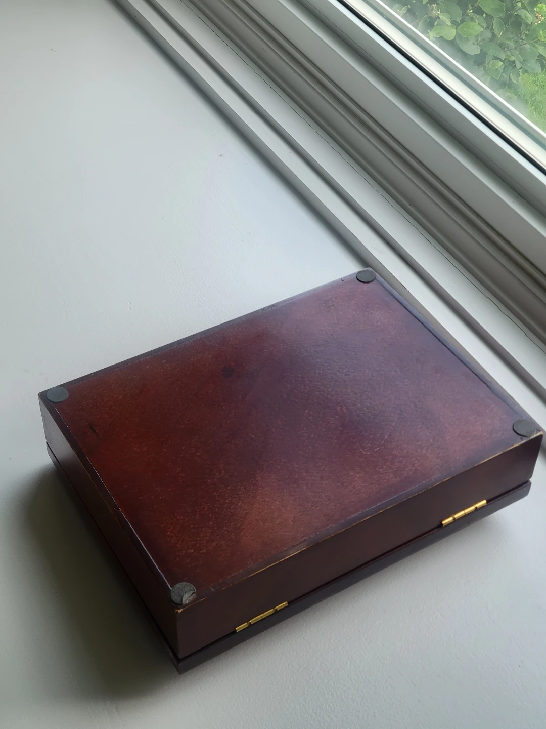 Wood Keepsake Box Fishing Plate.Jewelry Box.Trinkets.tackle Box - photo 4