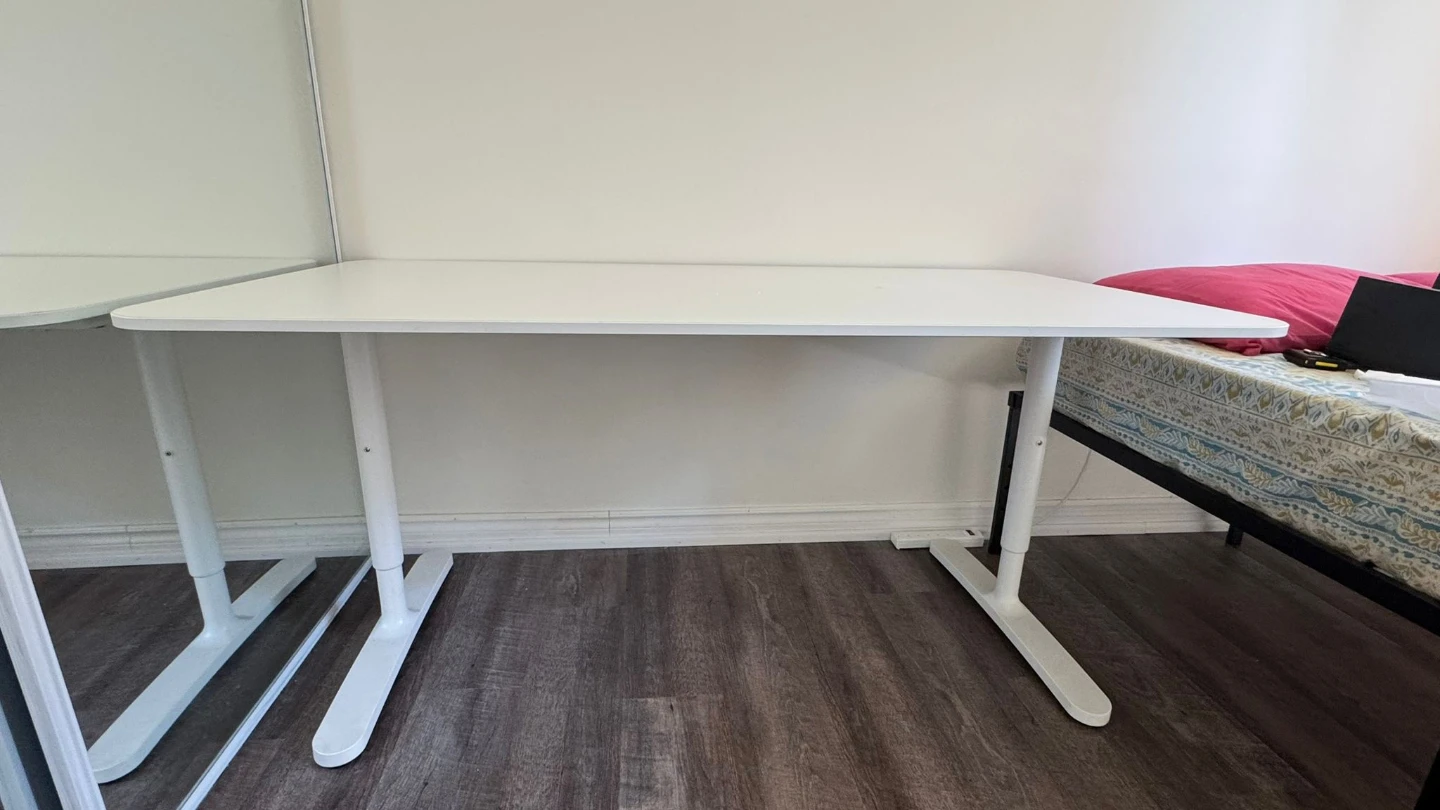 Ikea BEKANT Desk, white