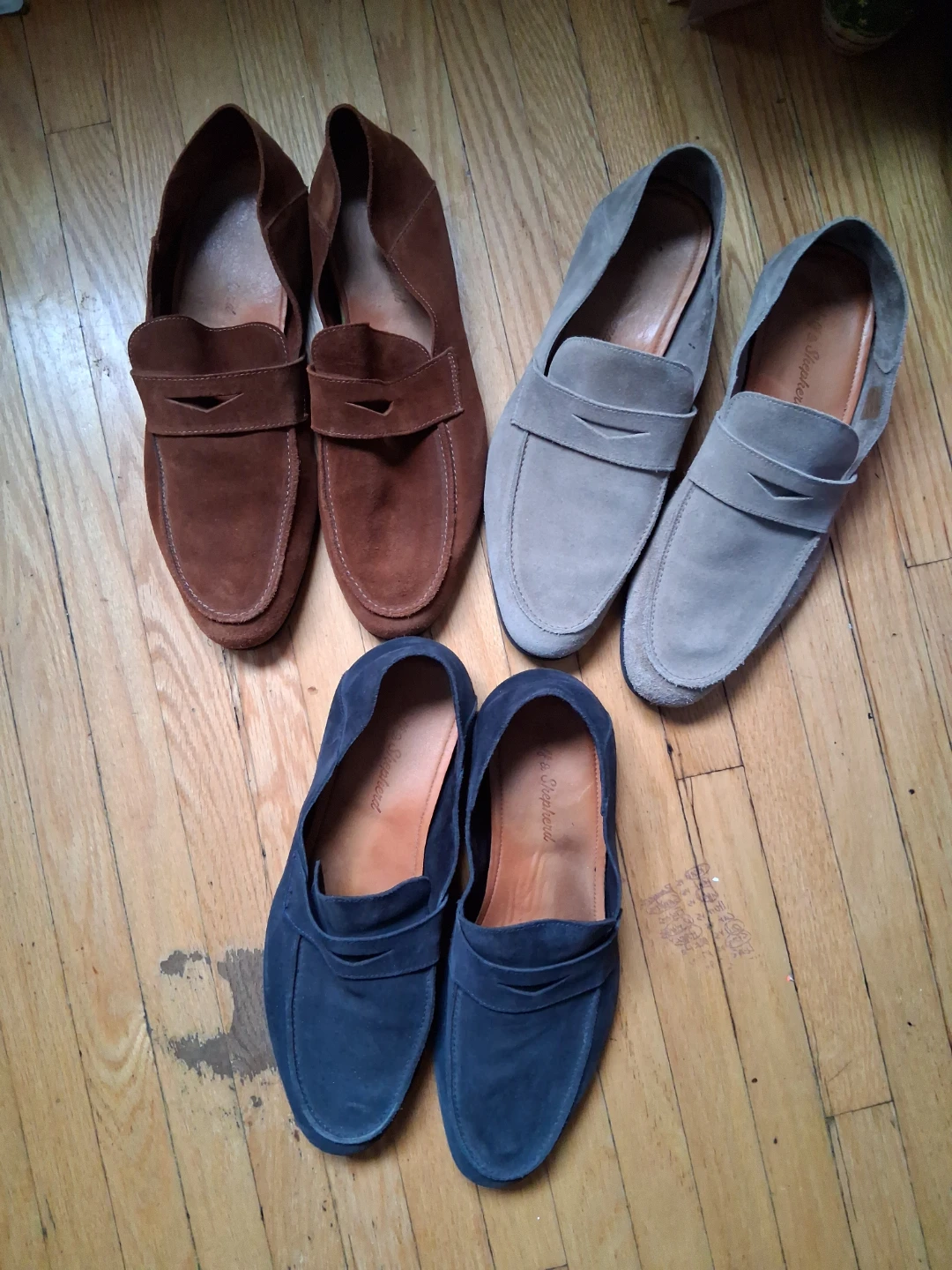 GEOX Suede Loafers and Wolf & Shepherd Leather Shoes