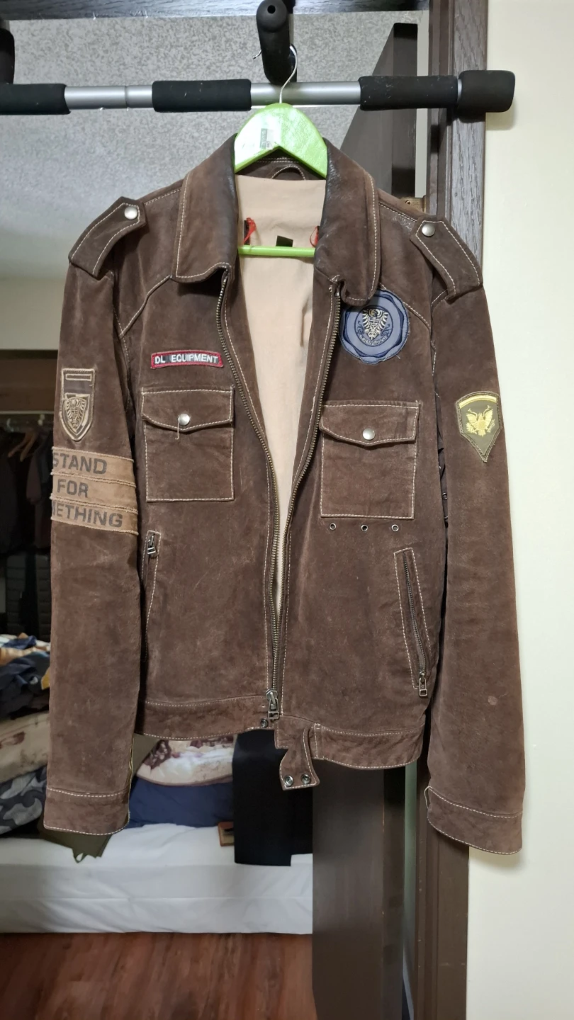 Brown Suede Danier Leather Jacket