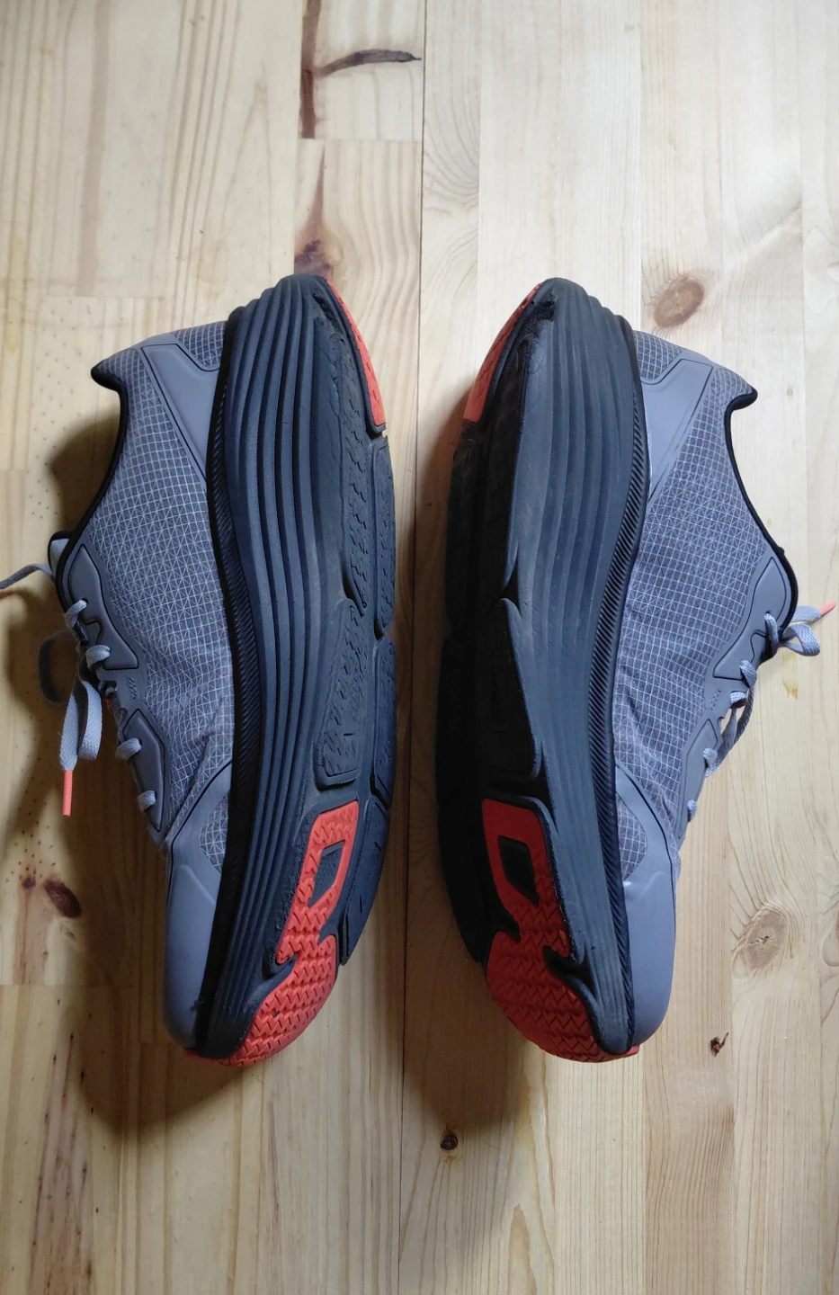 Skechers Max Cushion Running Shoes - Grey/Orange - photo 2