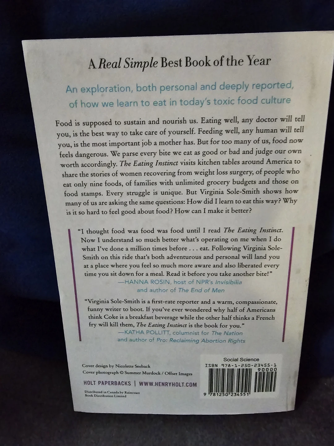 The Eating Instinct by Virginia Sole-Smith Book - photo 2