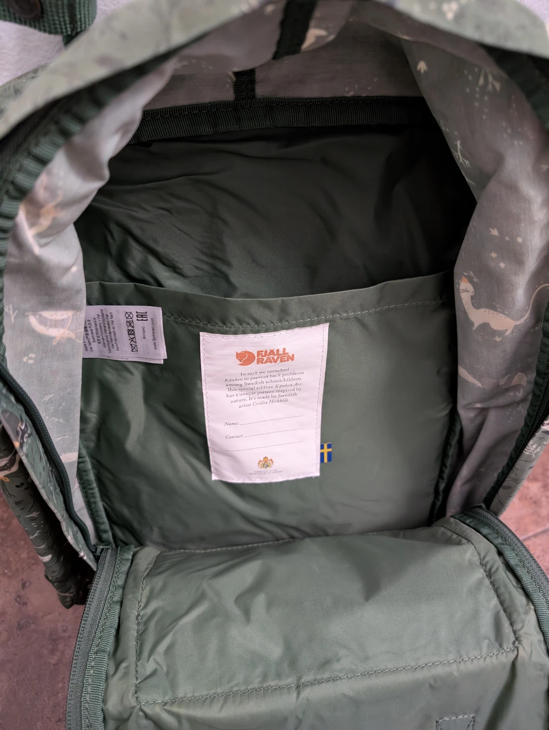 Fjallraven Kanken Backpack Limited Edition Rare Green 13" - photo 2