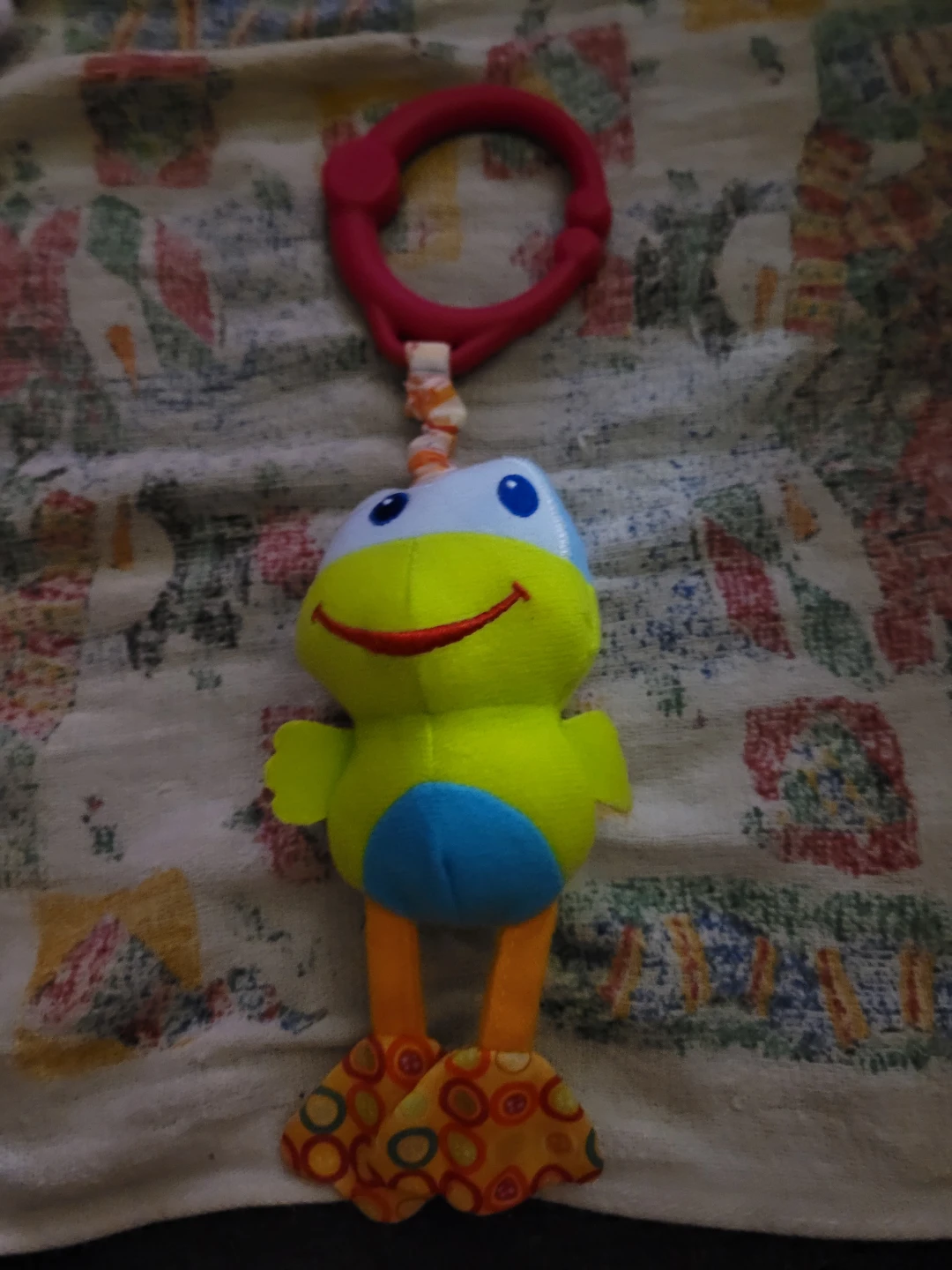 Bright Starts Take 'n Shake Stroller Toy (Frog),