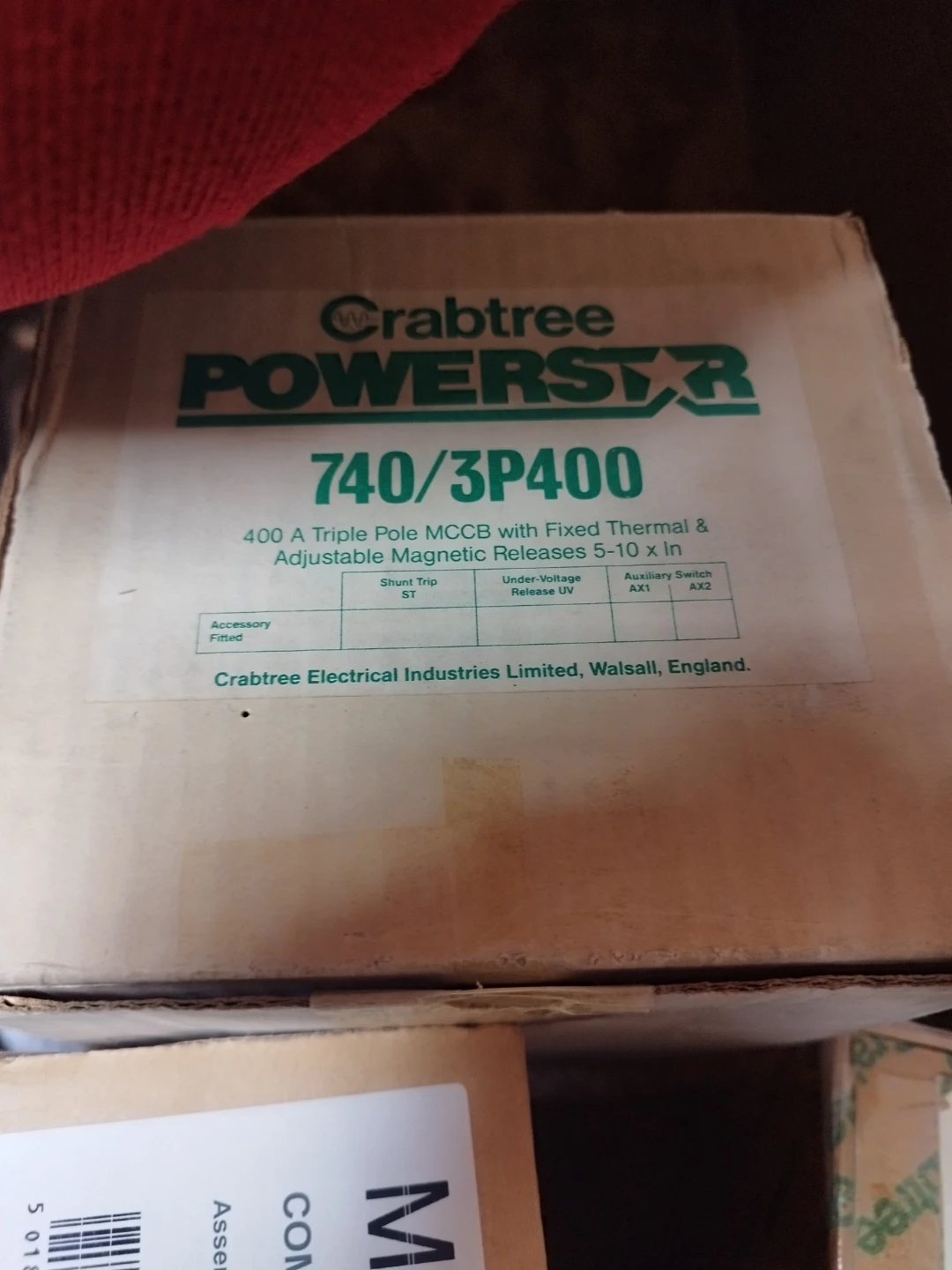 Crabtree Polestar MCB Triple Pole Type C Circuit Breakers - photo 4