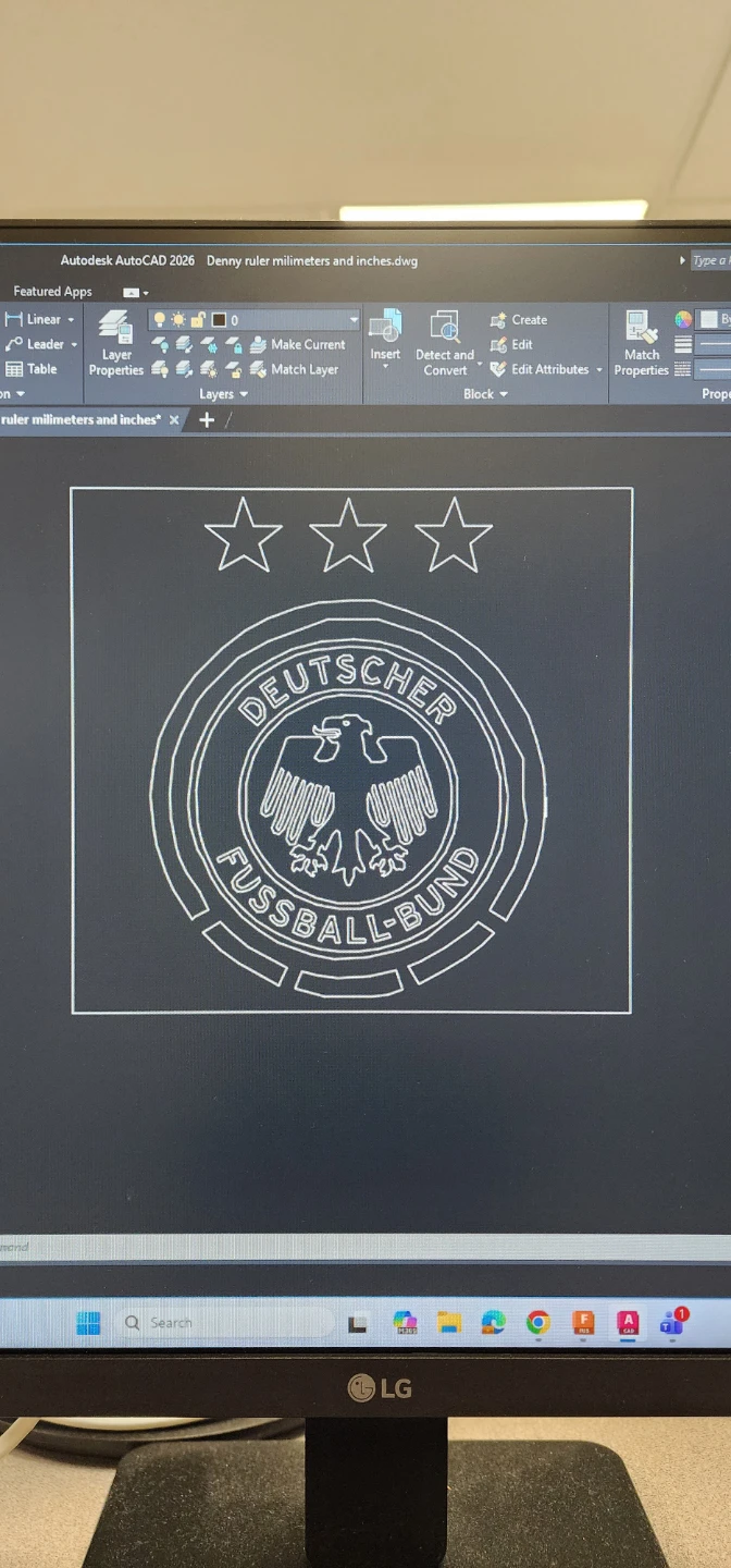 Deutscher Fußball-Bund Logo Patch design ⚽️ - photo 3