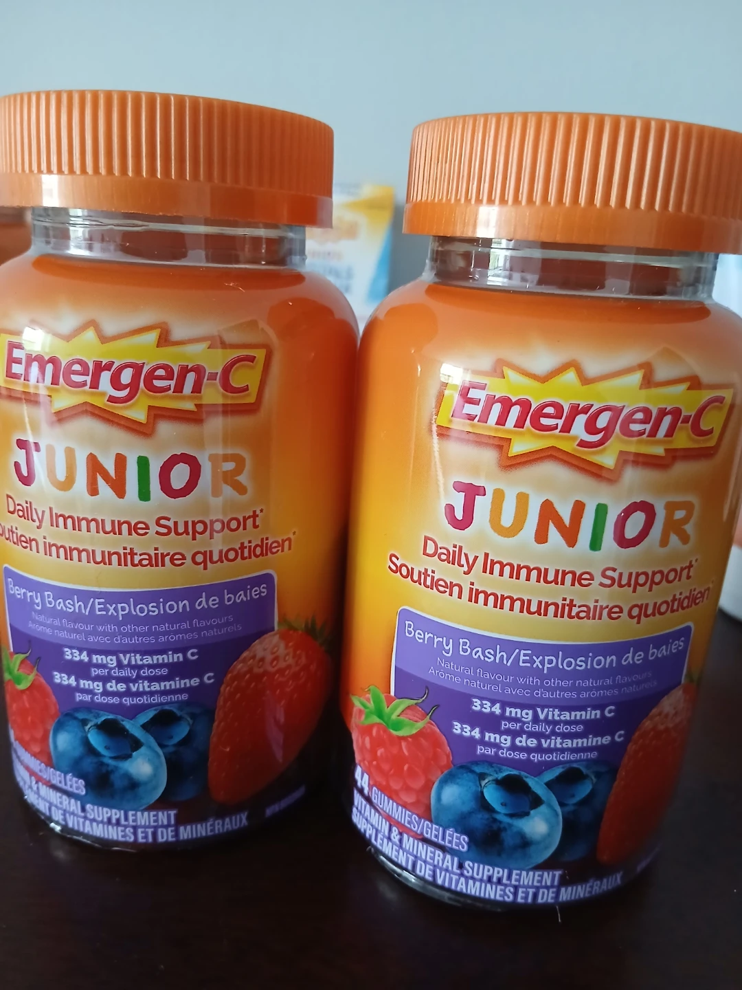 ⚽️Emergen-C Junior Berry Bash Vitamin C Gummies