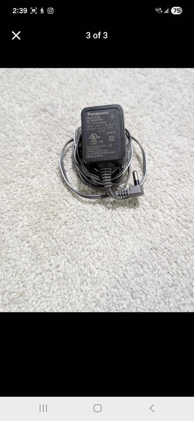 Panasonic DECT 6.0 Cordless Phone - 2 Handsets - photo 3
