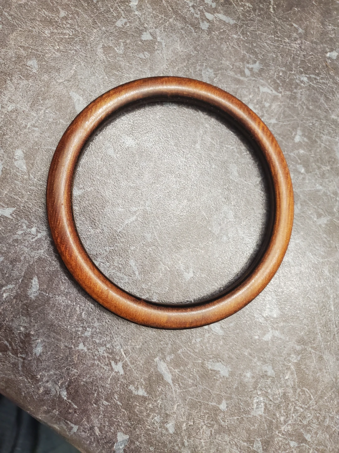 2 Wooden Ring Bracelets
