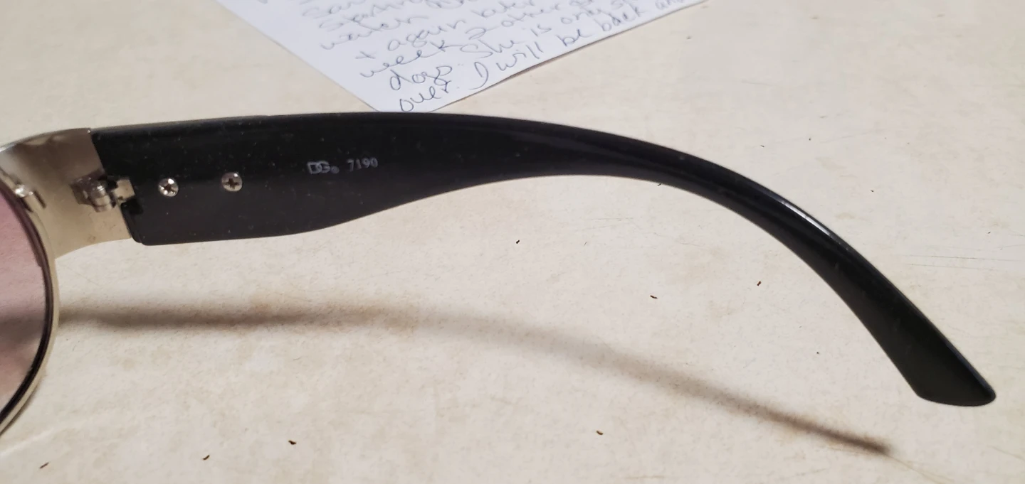 DG Eyeglasses Pink Gradient Lenses - photo 2