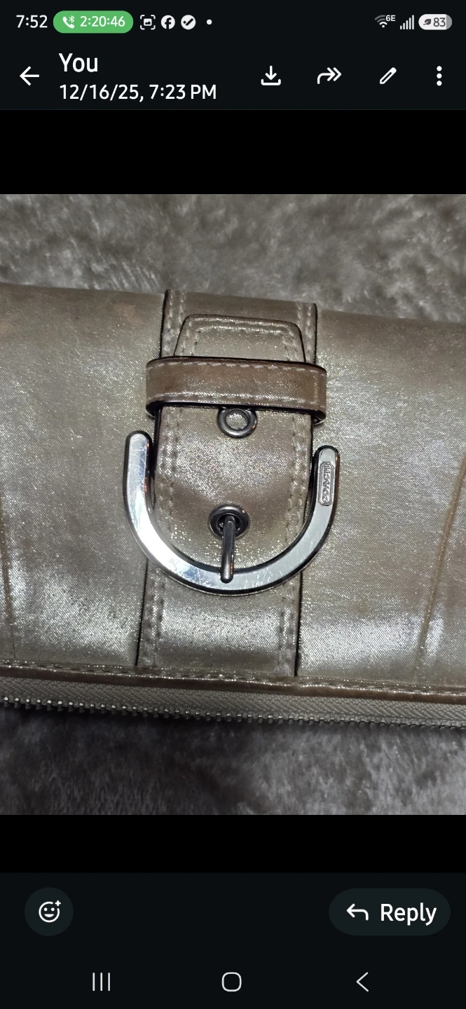 Coach Signature Bifold Wallet - Tan - photo 2