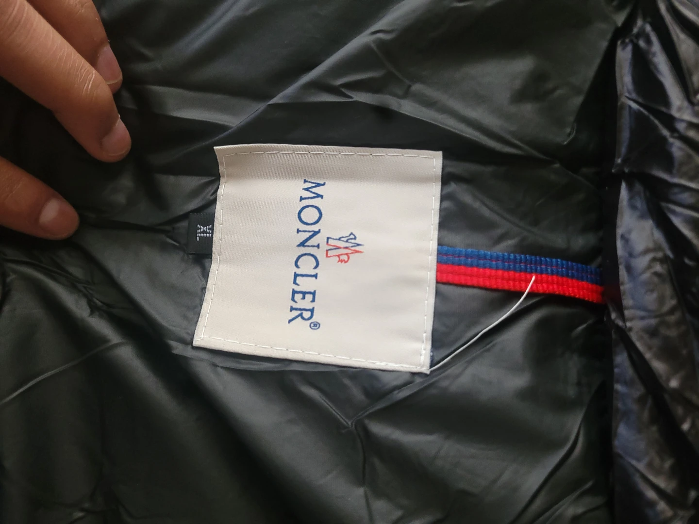 Moncler Black Down Vest Size XL - photo 2