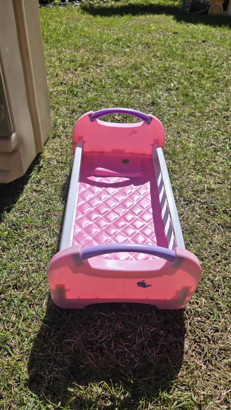 Pink Toy Crib - photo 2