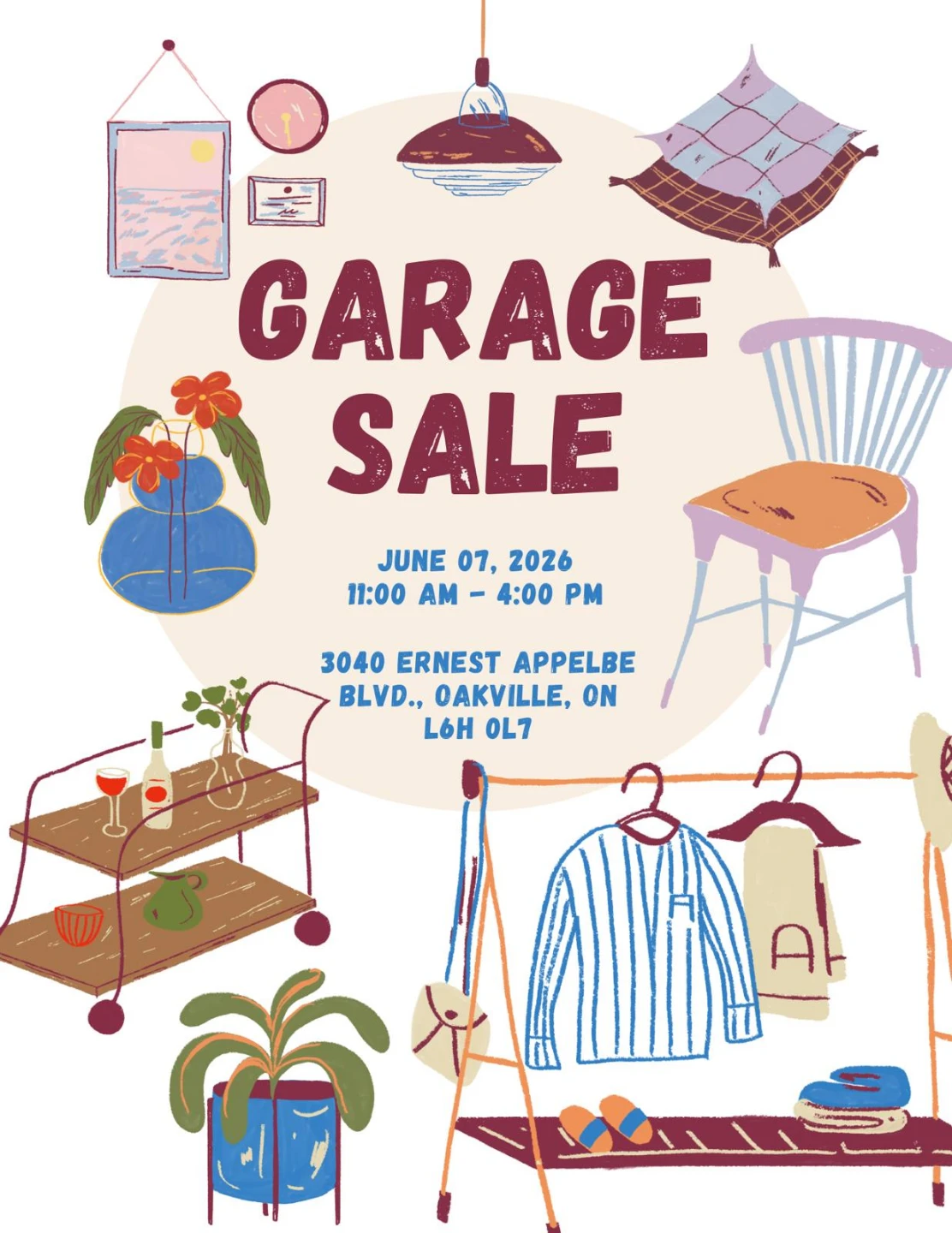 Garage Sale in Oakville