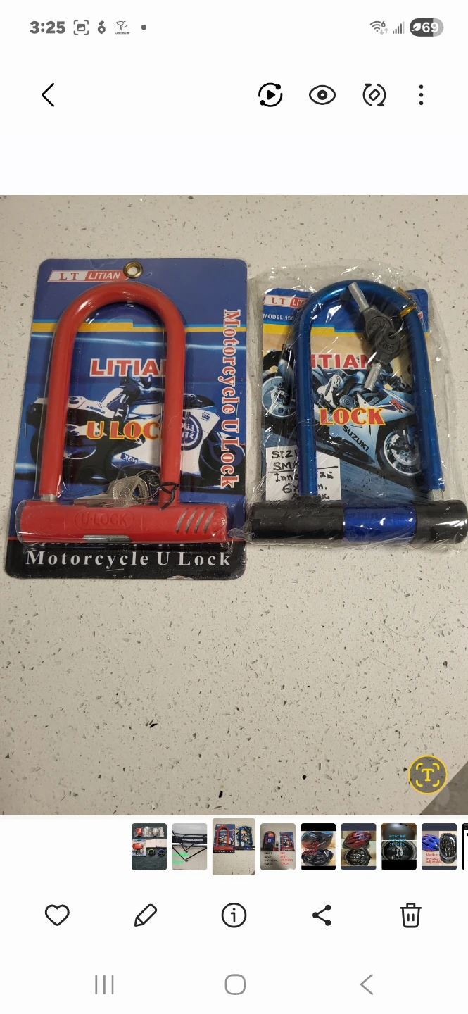 Bike Helmet,Bell,LED Light,Steel ULock,Cable Lock+Bike parts