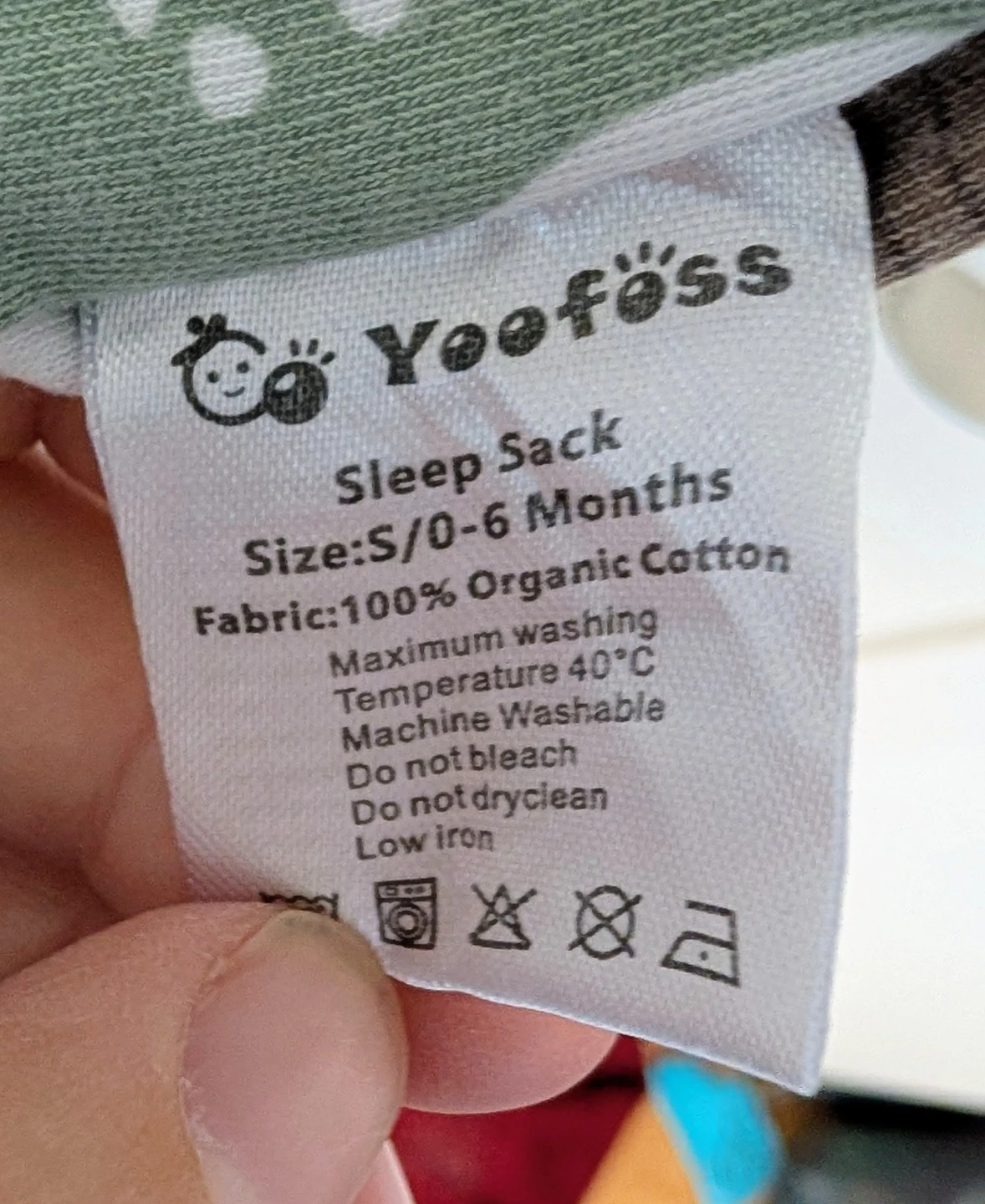 Yoofoss Sleep Sack - Sizs 0-6 Months - Dinosaur Print - photo 2
