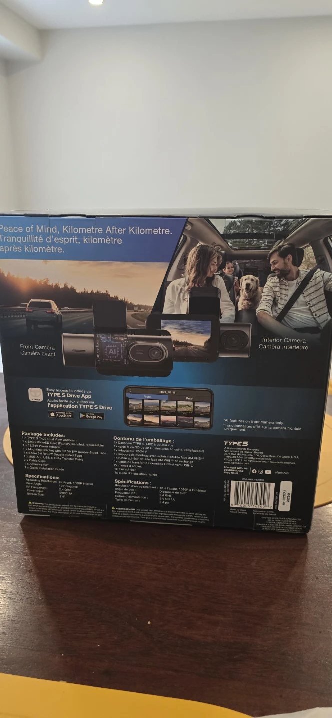 TYPES Dual View 4K Dashcam - photo 2