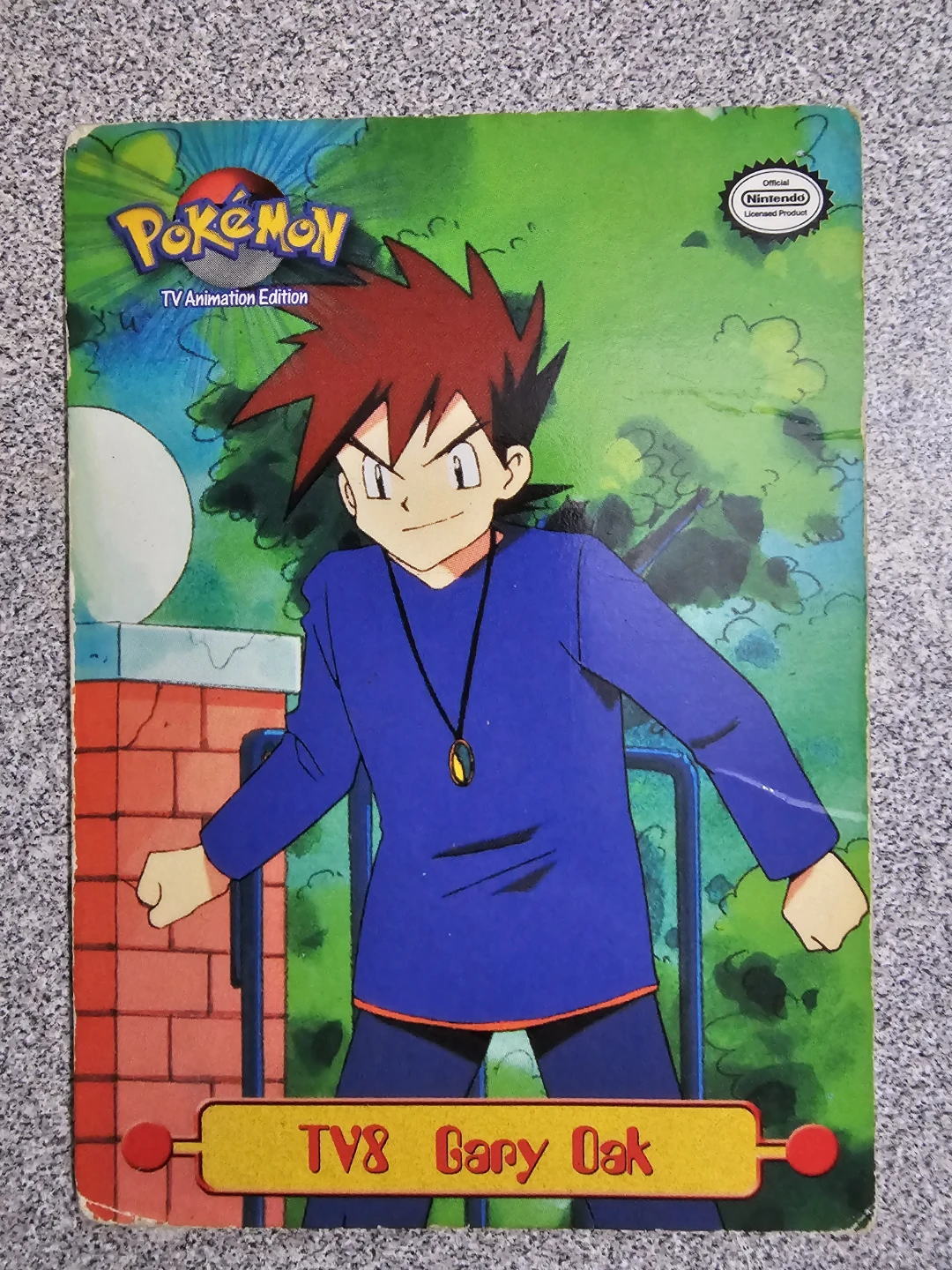 Pokemon TV Animation Edition Gary Oak Card
