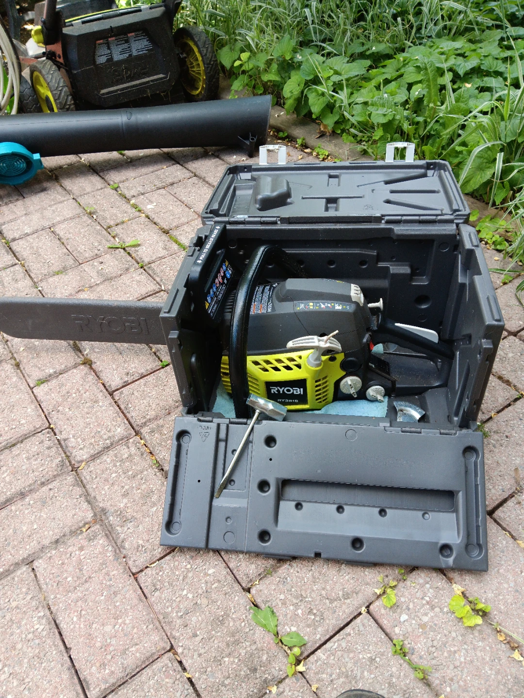 Ryobi Chainsaw with Case