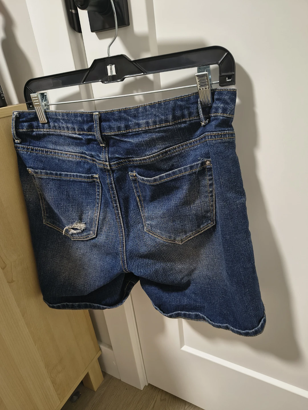 Long Jean shorts - photo 5