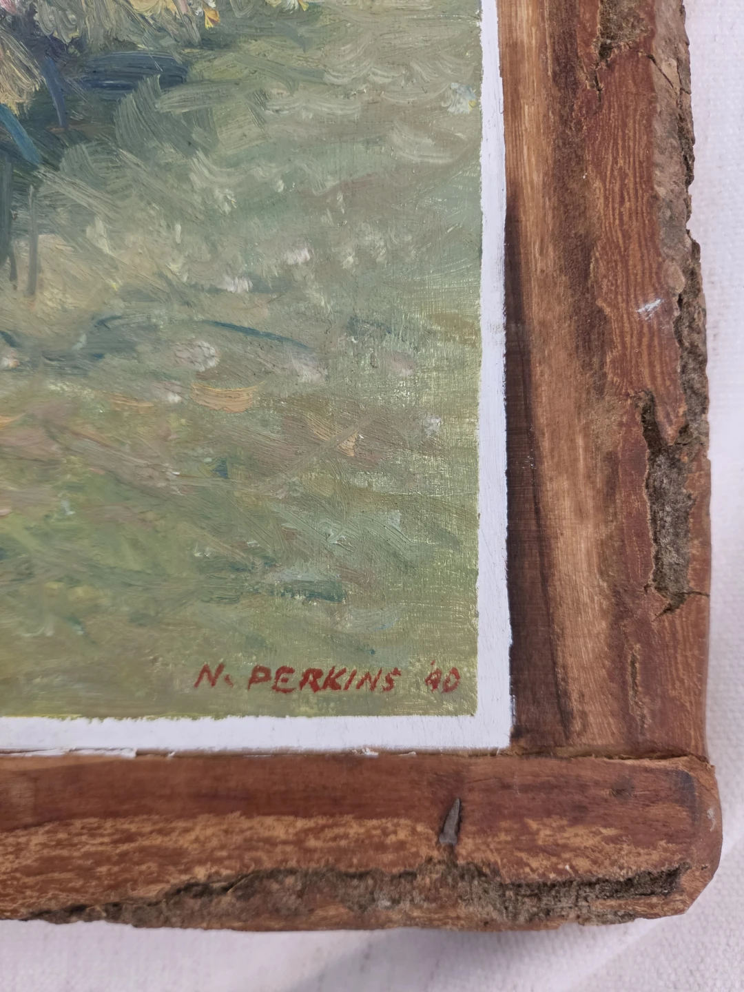 Marine Painting by Nancy M. Perkins - Coastal Scene - photo 2