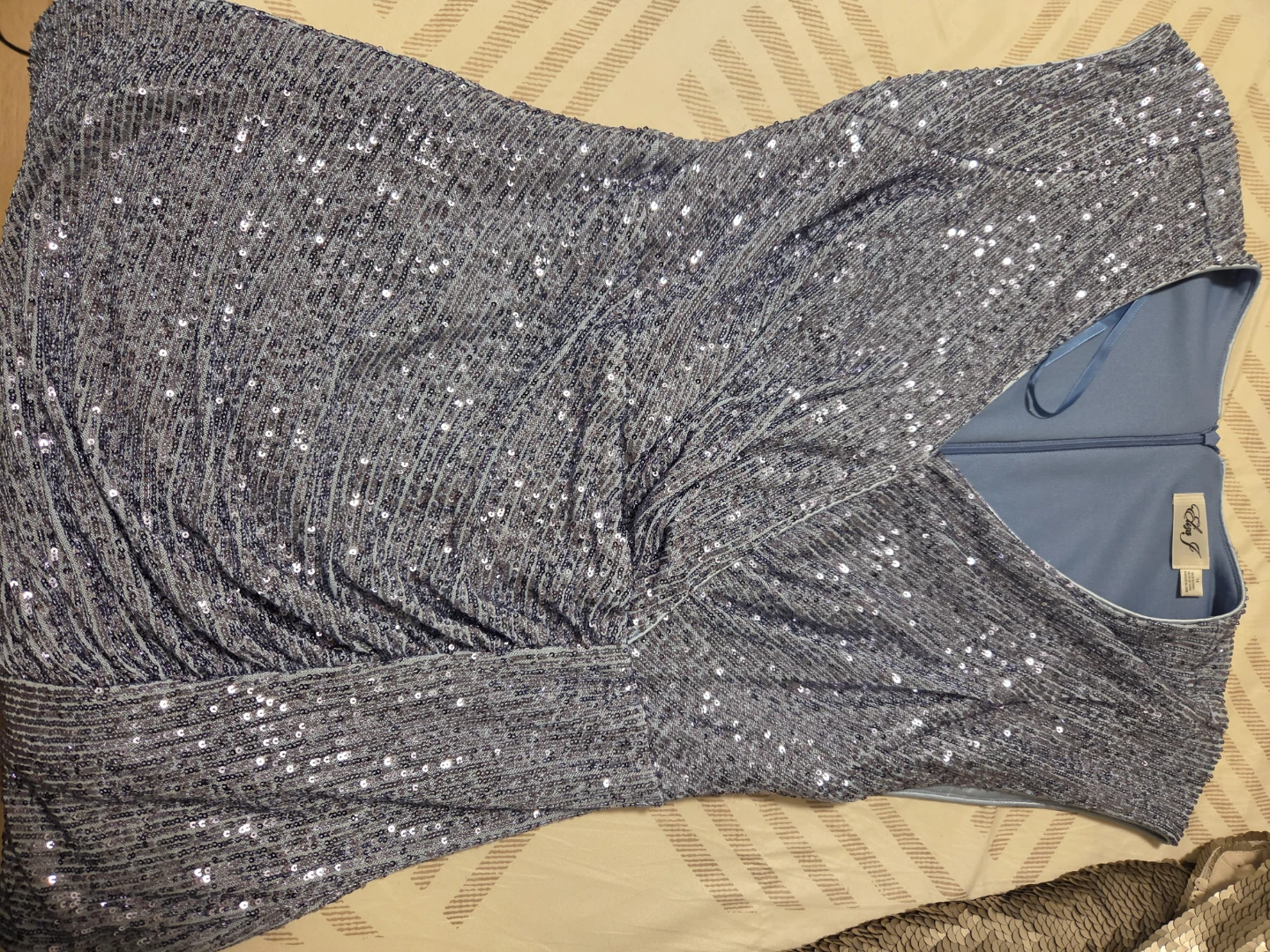 5 luxury dress Eliza J Sequin Embellished Dress/all