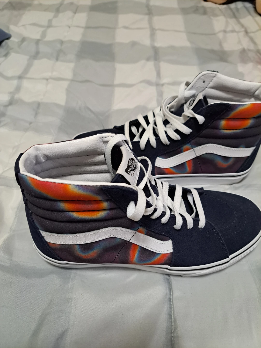 Vans Sk8-Hi Rainbow Tie-Dye Skate Shoes