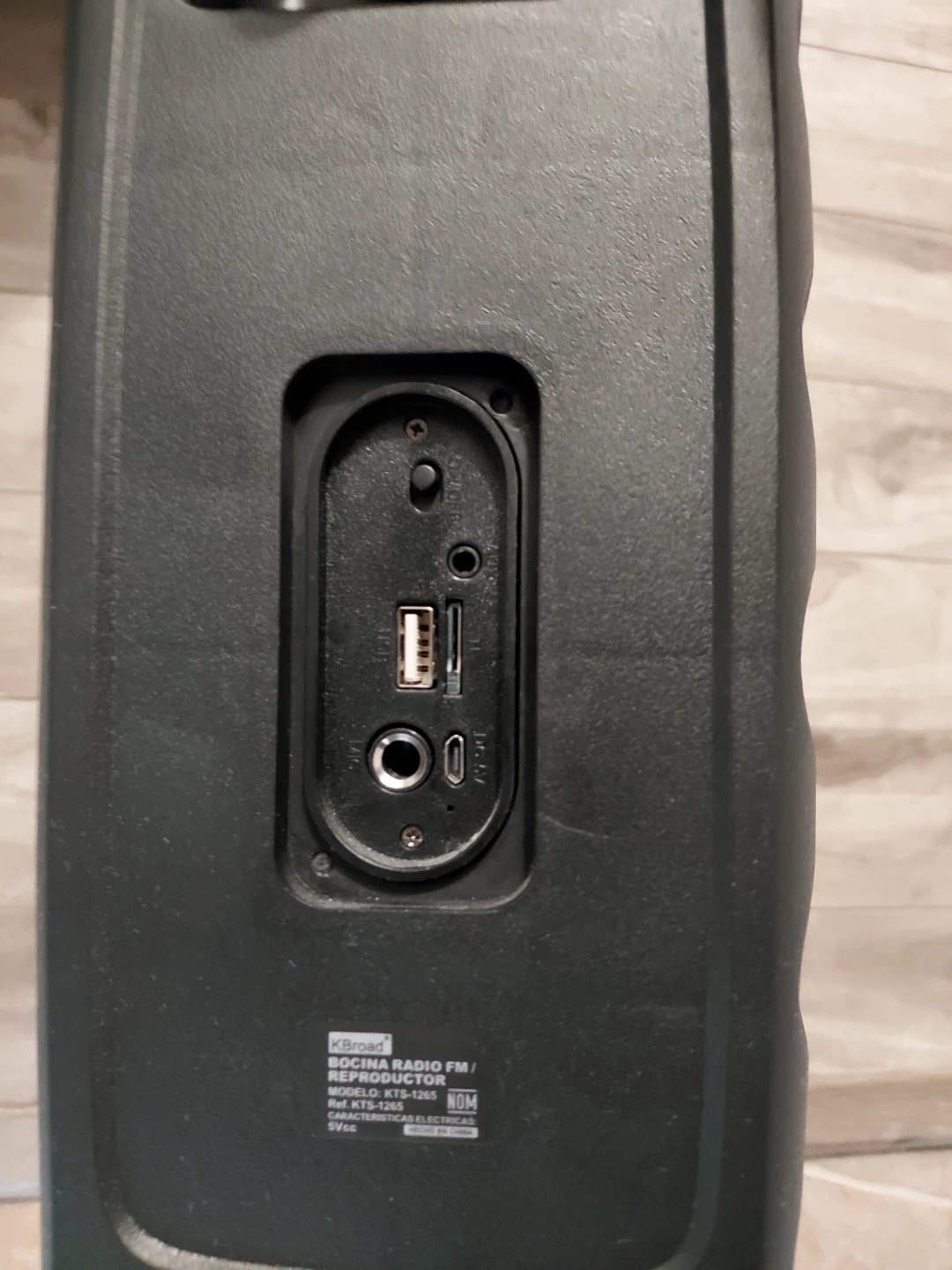 K-Broad KTS-1265 Portable Speaker - photo 3