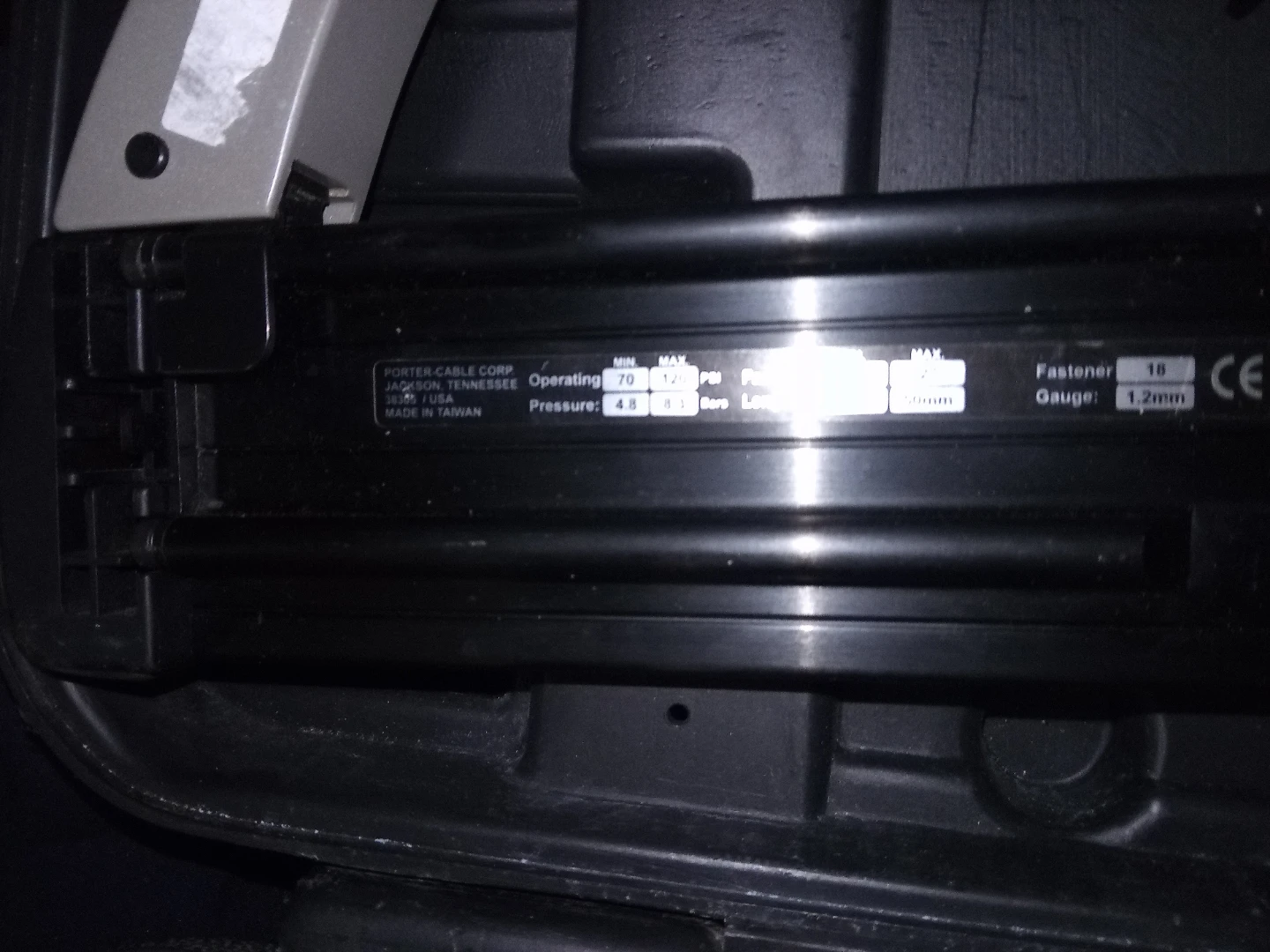 Porter Cable Stapler with Case - photo 5
