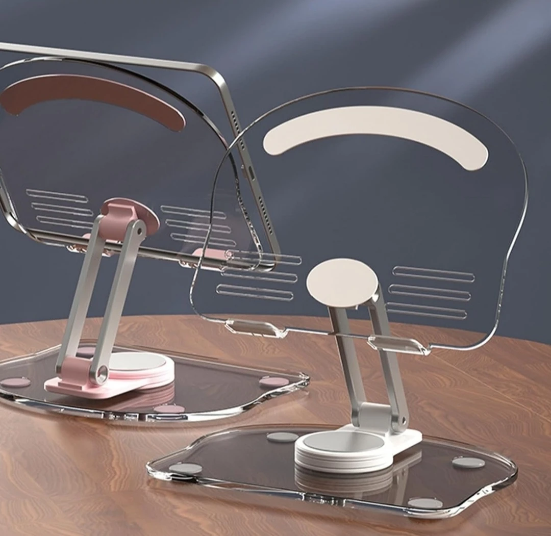 Clear Acrylic Book and Tablet Stand