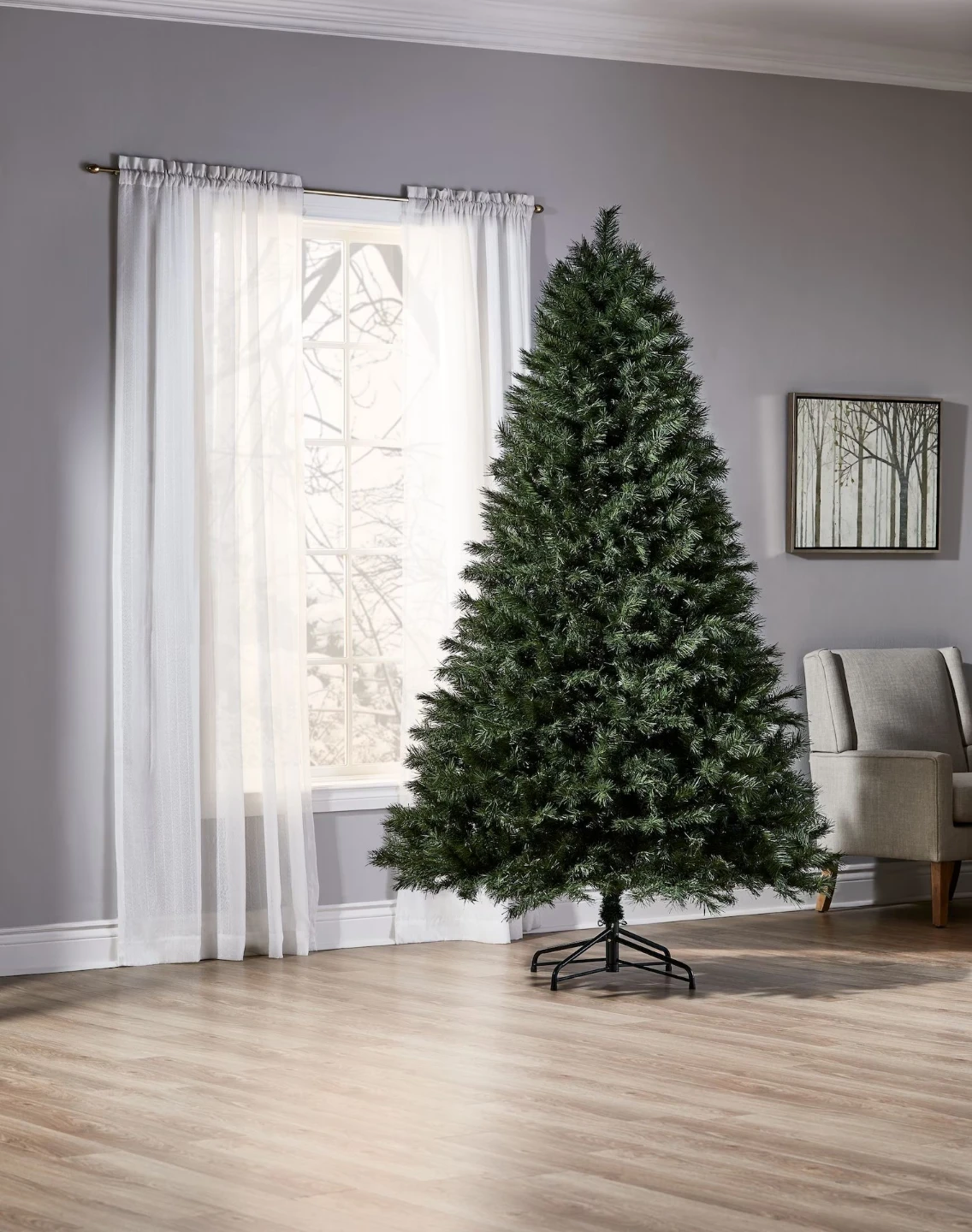 Realistic Looking Indoor Christmas Tree