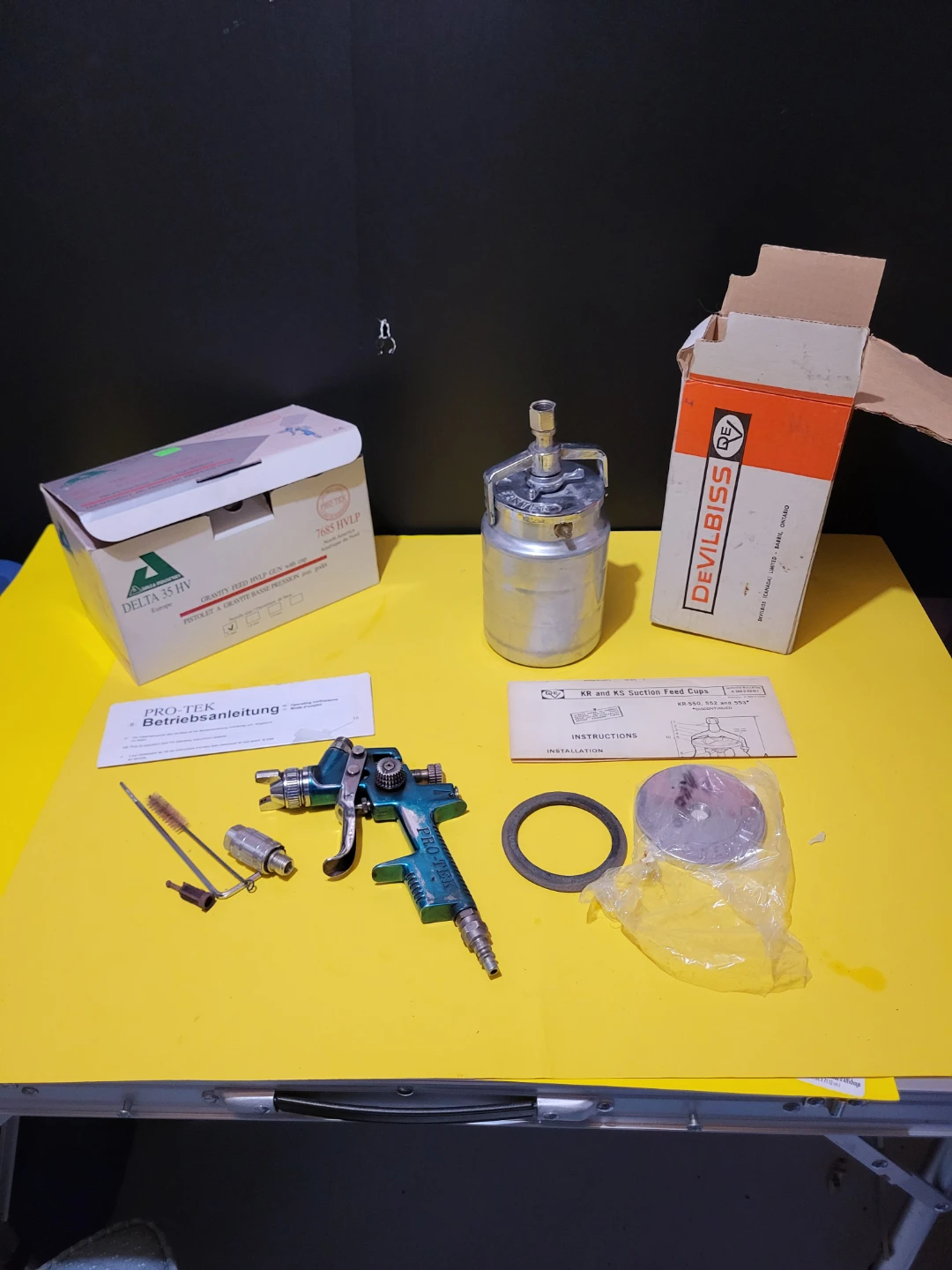 Devilbiss Delta 35 HV Spray Tool Kit