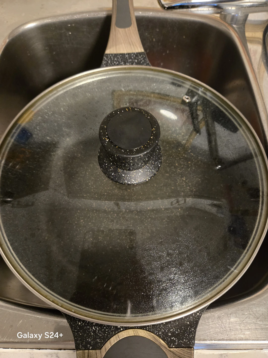 Deane and White Frying Pan with Lid