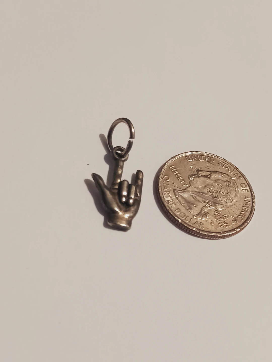 Small Sterling silver pendant