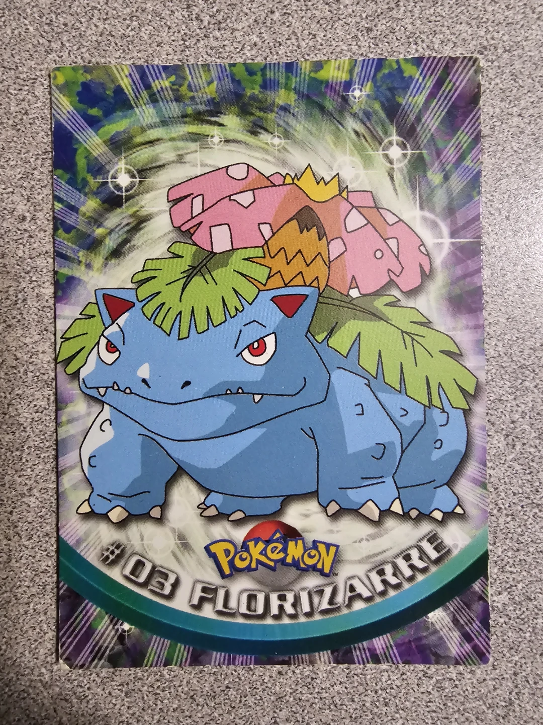 Pokemon #03 Florizarre Card