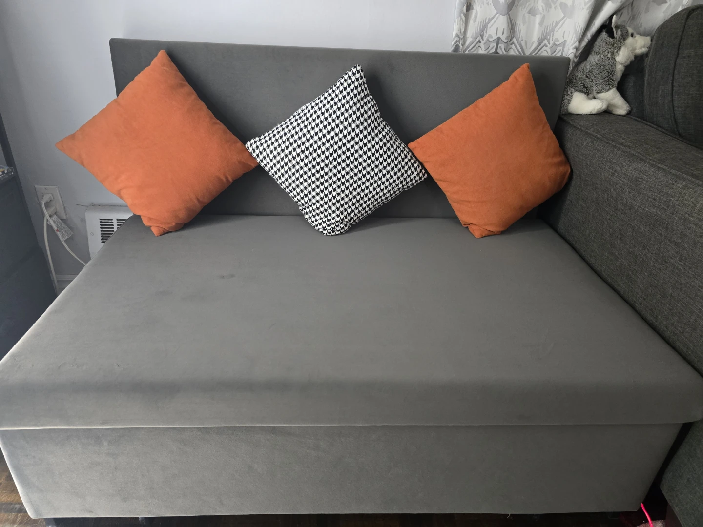 Grey Sofa Bed